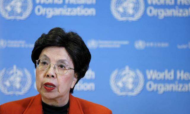 World Health Organization Director-General Chan holds a news conference about the Zika virus in Geneva