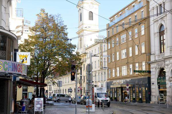 Das Hotel Stefanie in der Taborstraße hat eine lange Geschichte: Der erste Herbergsbetrieb an diesem Standort geht auf das Jahr 1600 zurück.