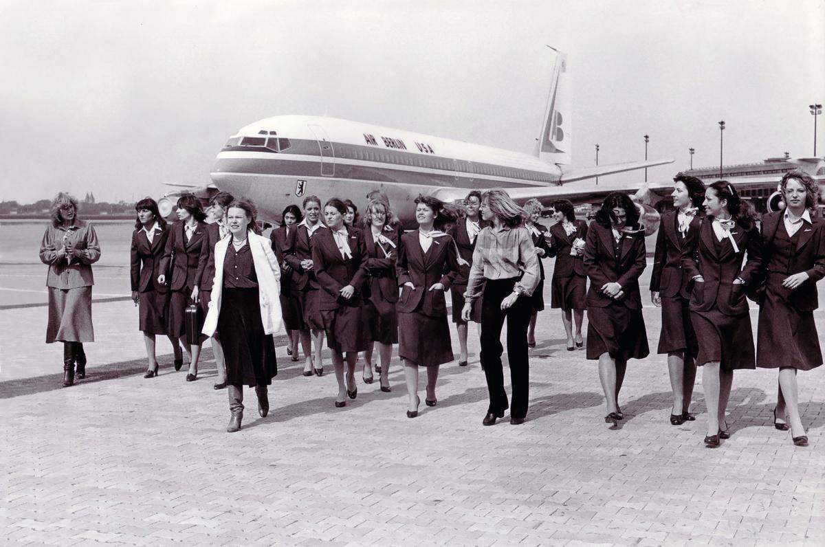 1979 startet die erste Air Berlin-Maschine in Berlin Tegel, sie bringt Urlauber nach Mallorca.