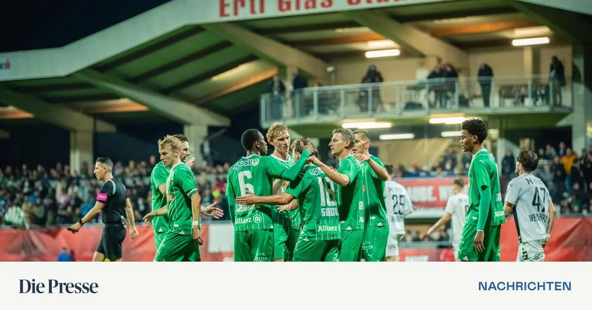 Rapid gibt sich im Achtelfinale keine Blöße – DiePresse.com