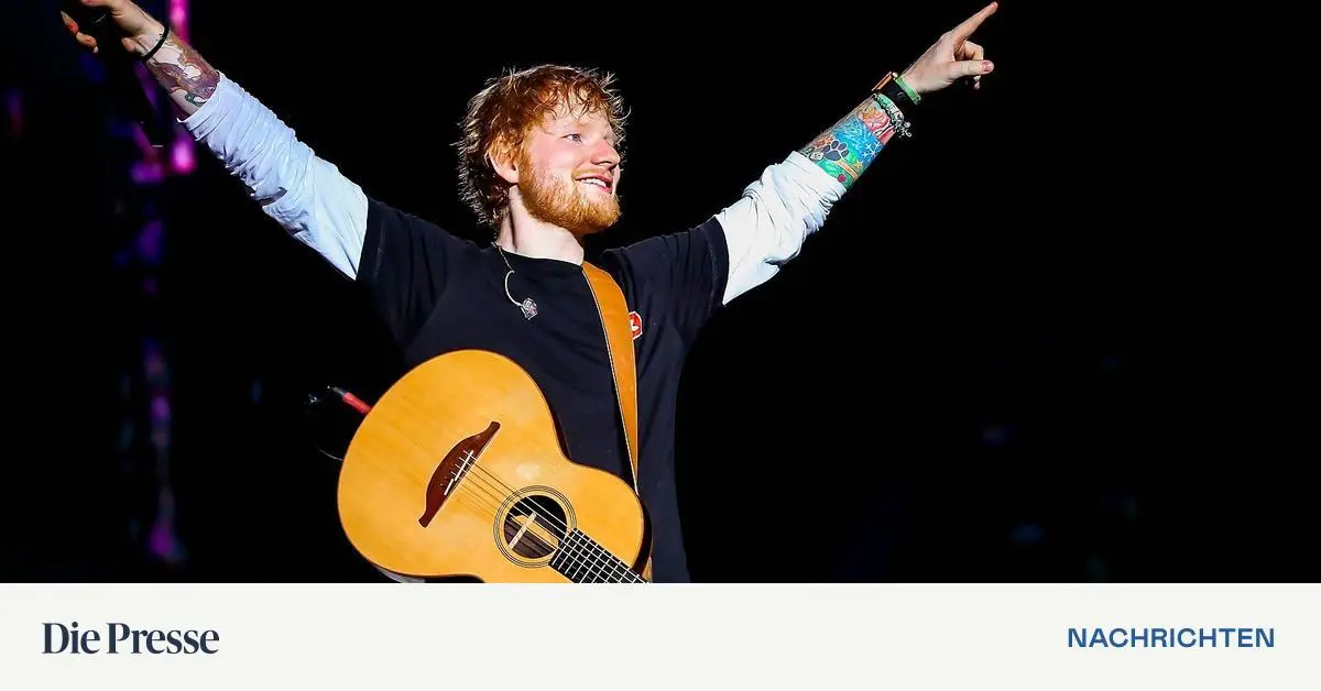 Ed Sheeran kommt mit der "Mathematics Tour" nach Wien