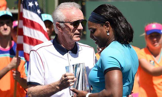 Archivbild: Raymond Moore und Serena Williams