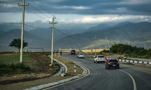 Sjunik, an der Grenze zwischen Armenien und Aserbaidschan.