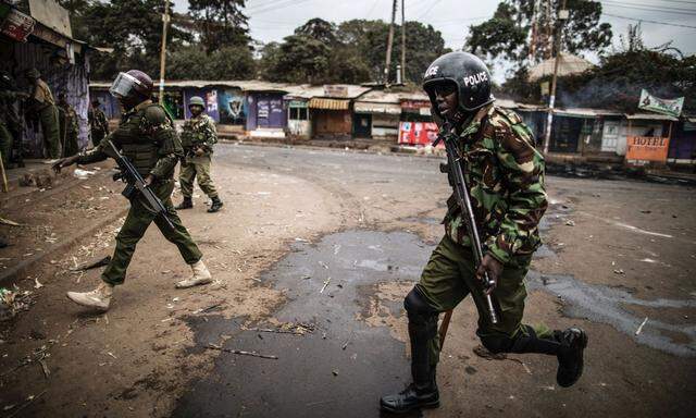 Unruhen in Nairobi