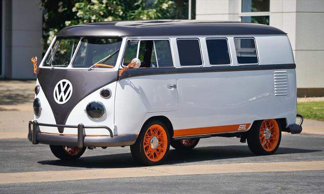  Ein 1962er VW T1 mit Technik aus der Zukunft