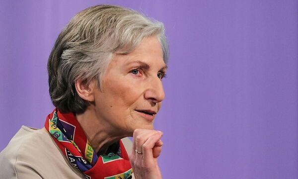 Irmgard Griss in der ORF-"Pressestunde". 