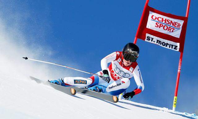 SKI ALPIN - FIS WC St. Moritz, Super G, Damen