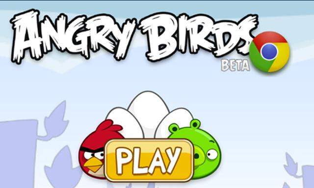 Google Chrome Angry Birds