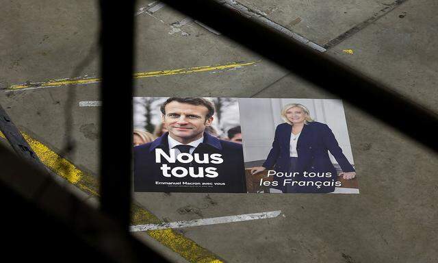 Am Sonntag heißt es (erneut): Macron vs. Le Pen. 