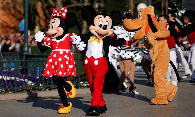 Symbolbild: Mickey und Minnie Mouse von Walt Disney 
