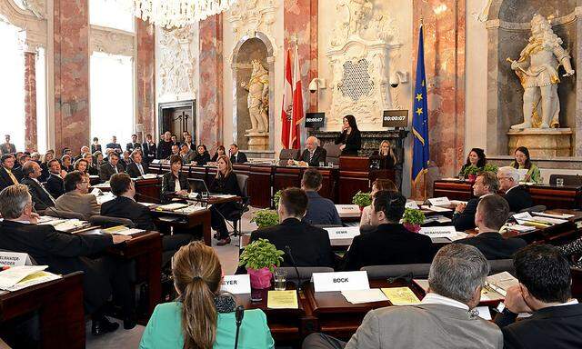 Der Tiroler Landtag bei der Konstituierenden Sitzung.