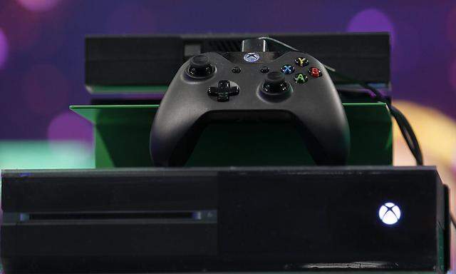 A Xbox One is pictured at the Microsoft Games exhibition stand during the Gamescom 2013 fair in Cologne