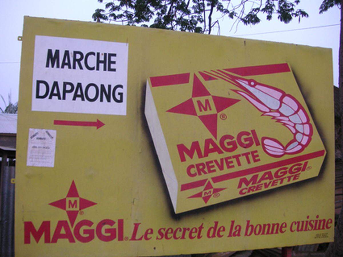 Maggi hat in ganz Benin sein Warenangebot um Crevetten erweitert.