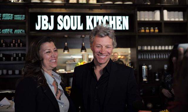 Jon Bon Jovi mit seiner Frau Dorothea