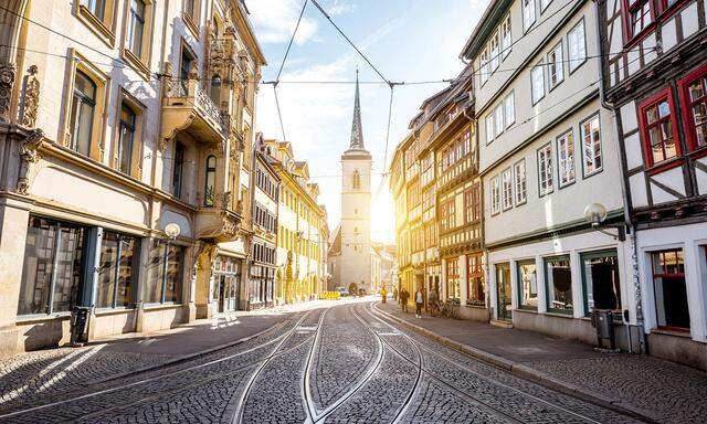 Deutsche Kleinstädte wie Erfurt rücken immer öfter ins Visier auch österreichischer Investoren.