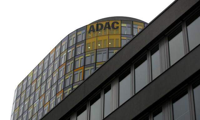 ADAC headquarters office tower is pictured in Munich