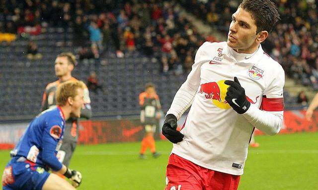 Matchwinner für die Salzburger war wieder einmal Jonathan Soriano.