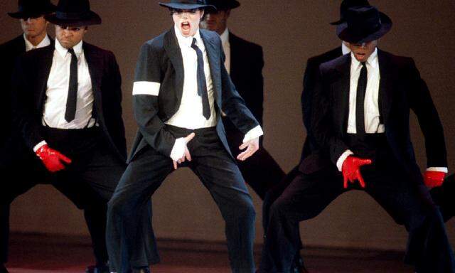 Michael Jackson bei den MTV Video Music Awards 1995.