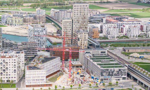 Bis Herbst 2024 entsteht im Nordosten Wiens ein neues Ordinationszentrum samt Dachgarten sowie eine Hofer-Filiale.
