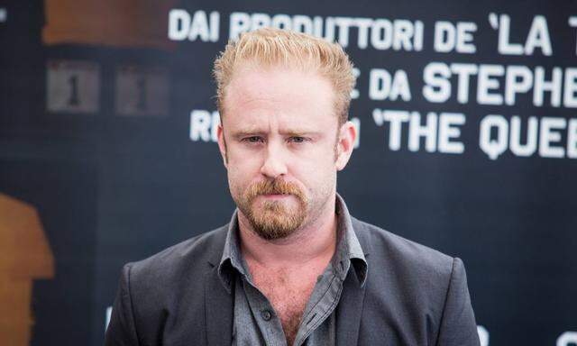 Sept 29 2015 Rome Italy The actor Ben Foster and the Stephen Frears attend the photocall of t