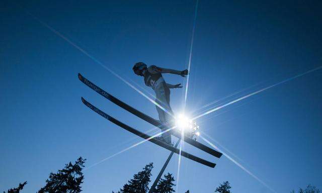 FANNEMEL Anders NOR Aktion FIS Welt Cup Skispringen in Willingen Deutschland am 08 01 2016