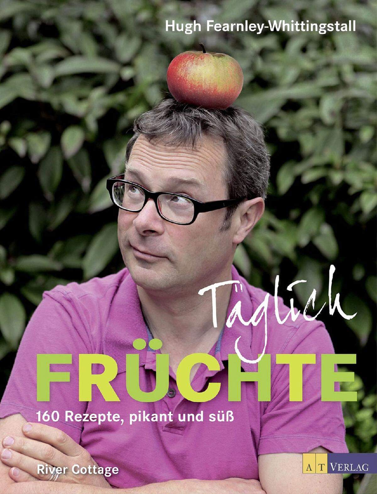 Die Briten haben traditionell ein offenes Verhältnis zur pikanten Verarbeitung von Obst. Dieses Buch enthält aber auch süße Gerichte, nach Obstsorten geordnet. Hugh Fearnley-Whittingstall: "Täglich Früchte", AT Verlag, 416 S., 29 Euro.