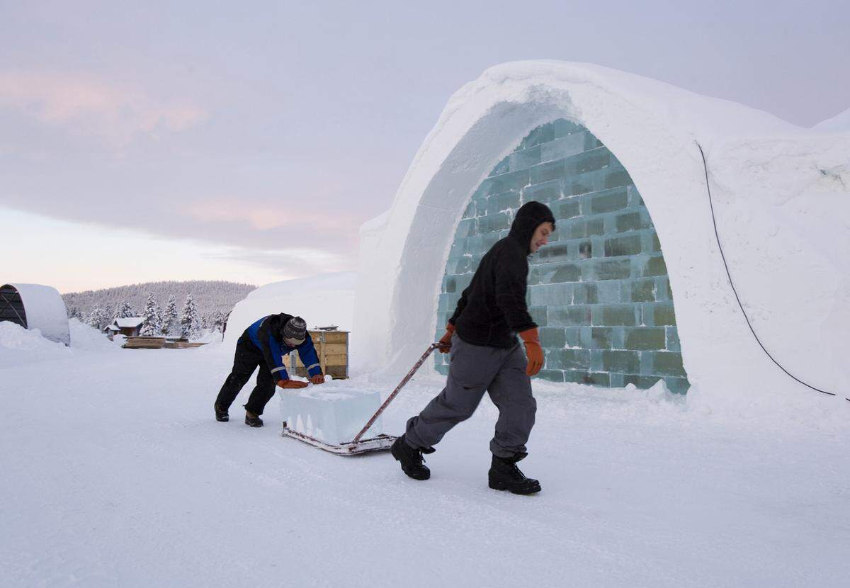 Am 3. Dezember öffnet das IceHotel im schwedischen Jukkasjärvi bereits seine 21. Saison.