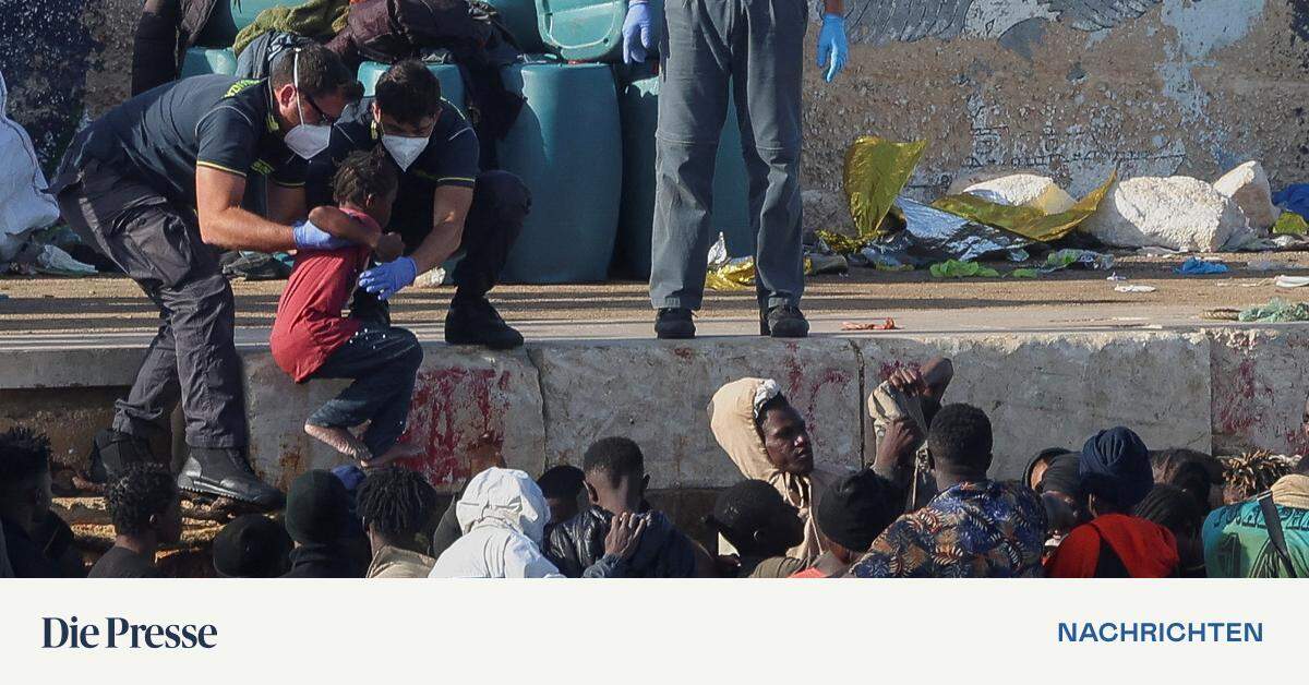More arrivals on Lampedusa |  Debris.com