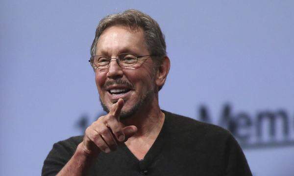 Der 74-jährige Gründer des Softwarekonzerns Oracle hat gut Lachen: Schon wieder ist sein Vermögen gewachsen: "Forbes" schätzt es auf 62,5 Milliarden Dollar.