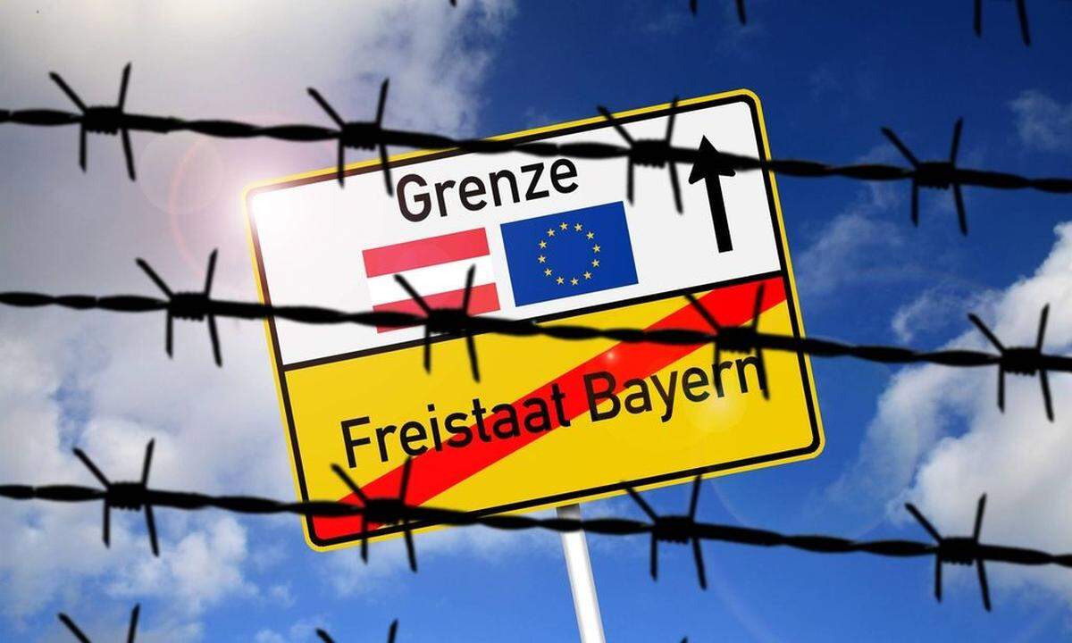 Symbolbild zum Fortbestand des Schengen Raum s waehrend der anhaltenden Fluechtlingskrise in der EU O