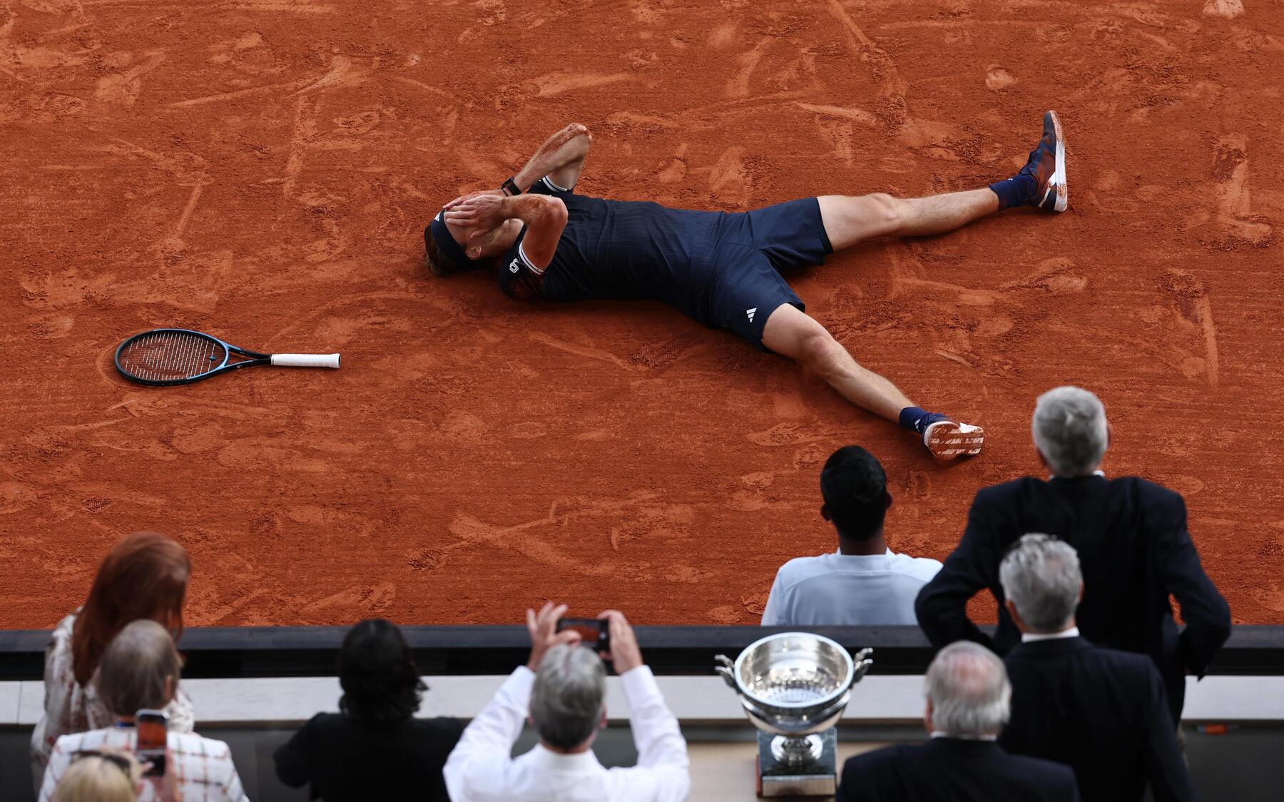 Alexander Zverev gewinnt in Paris seinen ersten Grand-Slam-T
