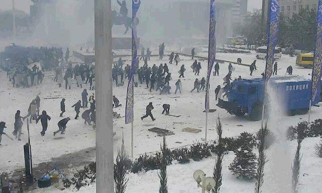 Proteste in Kasachstan