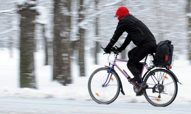 Wien Radfahren Winter boomt