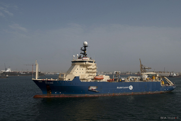 Die Zentrale der Suchaktion war das Schiff "Ile de Sein", ...