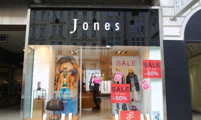 Jones will wieder mehr Kundinnen in die Läden locken