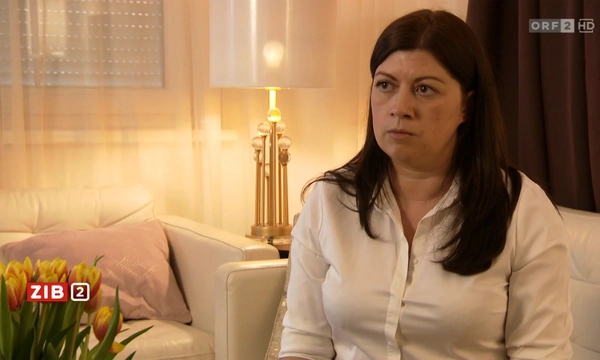 Die Witwe sprach mit dem ORF bei sich zuhause.