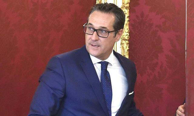 FPÖ-Obmann Heinz-Christian Strache 