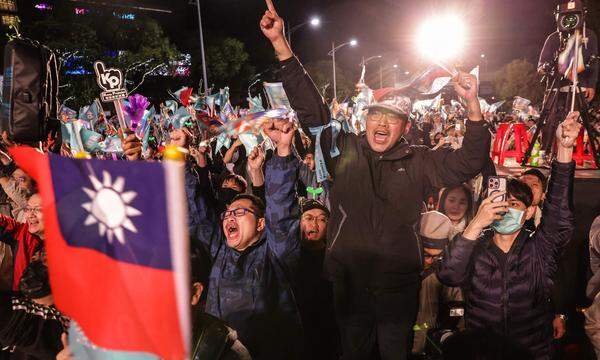 Die Präsidentenwahlen in Taiwan sind entschieden. 