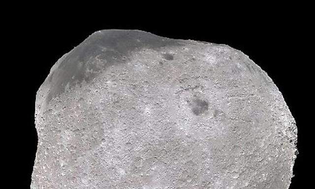Bis es Daten vom Asteroidensystem gibt, nutzen die Forscher ein etwas deformiertes Modell des Mondes für ihre Tests.