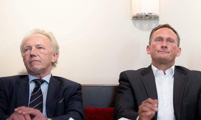 MFG-Bundesobmann Michael Brunner und Bundesgeschäftsführer Gerhard Pöttler kritisieren die Impfung.