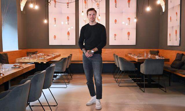 Fabian Günzel betreibt seit sechs Jahren sein Restaurant Aend im sechsten Wiener Bezirk.