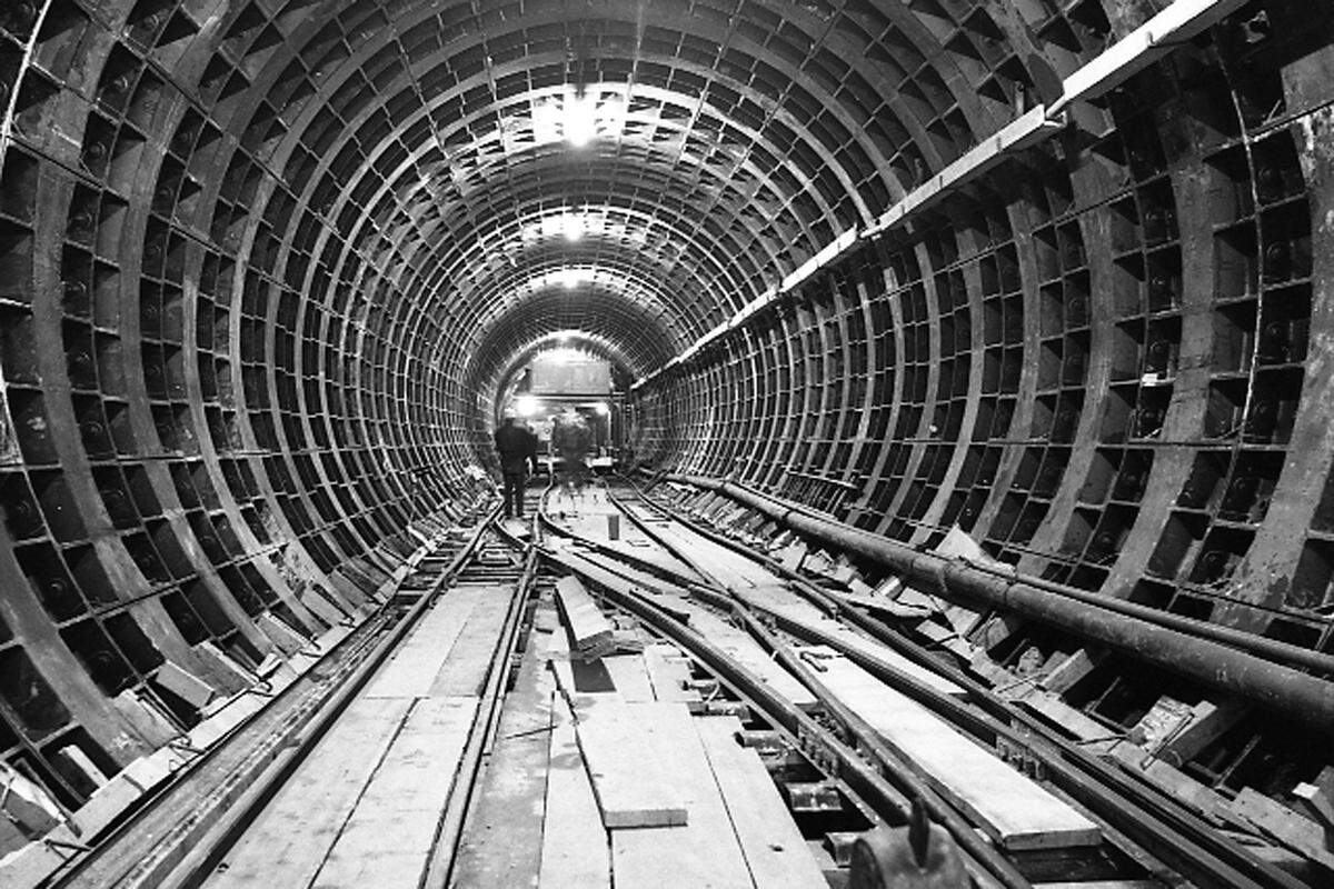 Ein großer Teil des Tunnels zwischen Karlsplatz und Stephansplatz war bereits 1972 fertiggestellt.