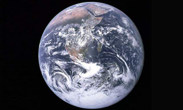 Symbolbild: Die Erde auf einer Aufnahme der Nasa aus dem Jahr 1972