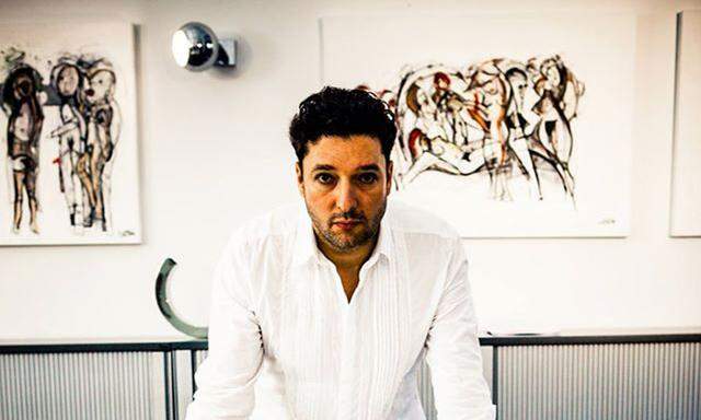 Der Maler Karim El Seroui