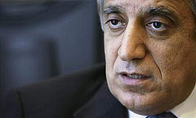 Der amerikanische UN-Botschafter Zalmay Khalilzad.