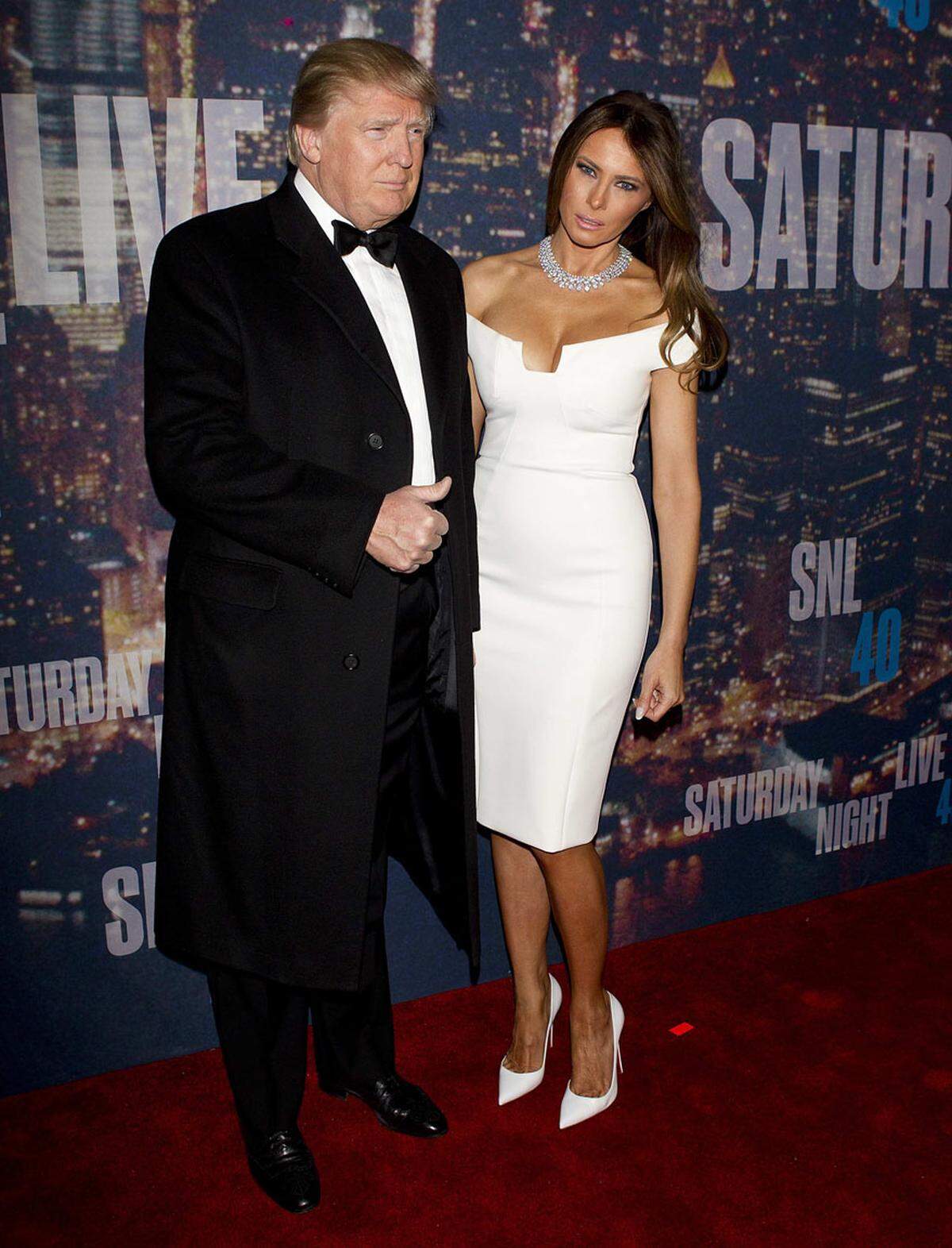 Donald Trump und Ehefrau Melania. 