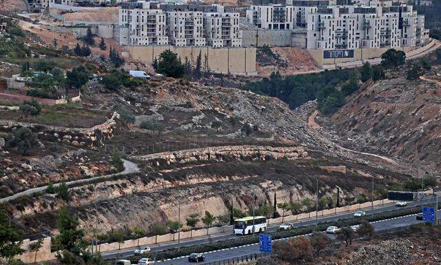 Archivbild. Siedlungen in Ramat Shlomo im Osten Jerusalems.