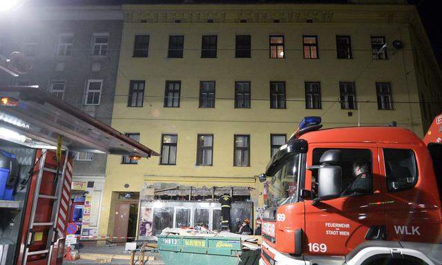 EINSTURZGEFAeHRDETES HAUS  IN WIEN-FAVORITEN