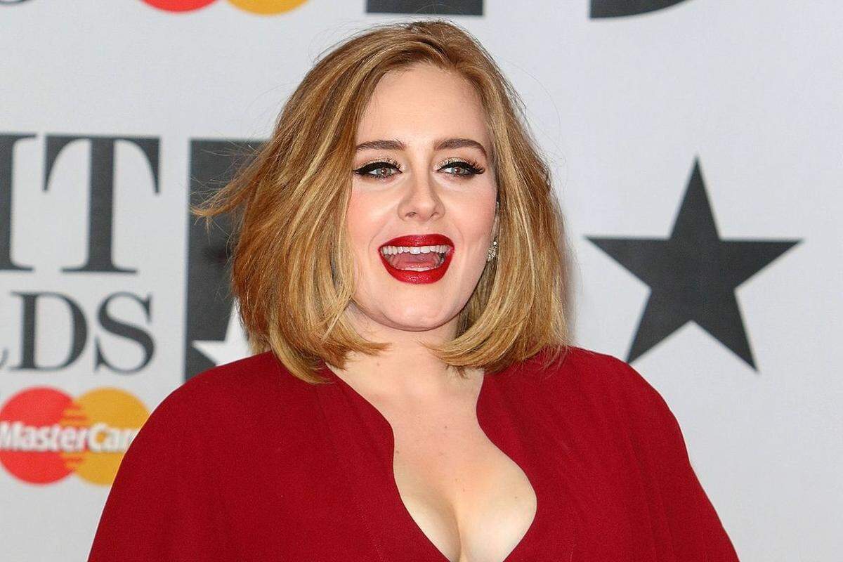 Die britische Sängerin Adele landete mit 80,5 Millionen Dollar auf Platz neun.