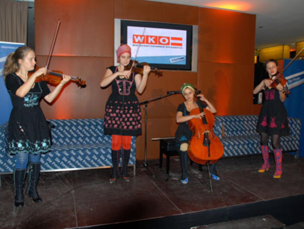 Ein Hörgenuss: die Musikerinnen von Netnakisum.